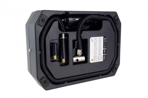 AMIO Autokompressor mit digitalem Druckmessgerät und LED-Licht 12 V ACOMP-11