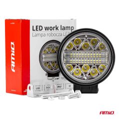 AMIO LED-es munkalámpa 26LED Ø110 42W COMBO 9-36V AWL16