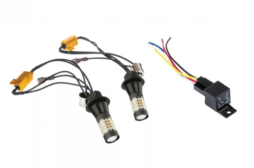 AMIO 2in1-LED-Tagfahrlicht mit Blinker AMIO-02451