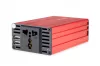 AMIO Wechselrichter Spannungswandler 24V / 230V 300W / 600W 2xUSB PI04 PREMIUM