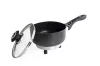 AMIO Elektrische Stielkasserolle mit Deckel für Auto 18cm x 8cm 250W 24V