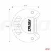 AMIO LED munkalámpa 160 LED 650x74 540W COMBO 9-36V PRÉMIUM AWL29