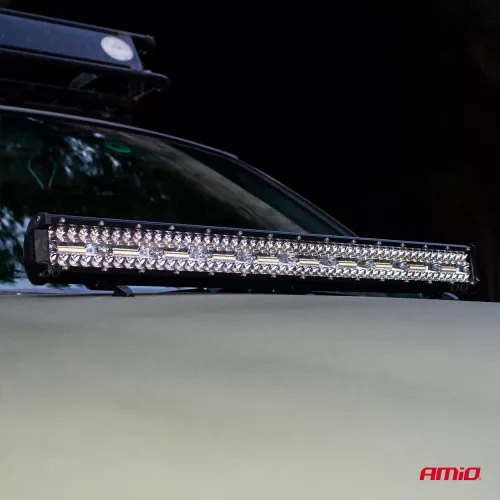 AMIO LED munkalámpa 160 LED 650x74 540W COMBO 9-36V PRÉMIUM AWL29