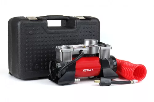 AMIO Autokompressor 2Cylinder 12V HQ ACOMP-18 AMiO-02640