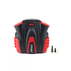   AMIO Autokompressor mit digitalem Druckmessgerät und LED-Licht 12 V ACOMP-16