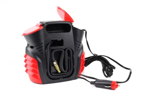 AMIO Autokompressor mit digitalem Druckmessgerät und LED-Licht 12 V ACOMP-16