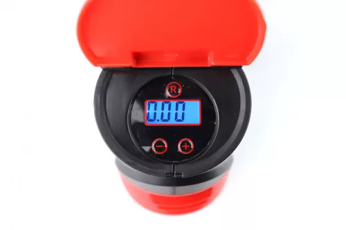 AMIO Autokompressor mit digitalem Druckmessgerät und LED-Licht 12 V ACOMP-16