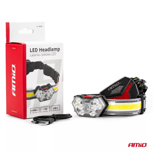 AMIO LED-Stirnlampe LH04