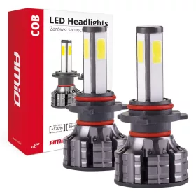 AMIO LED autó fényszóró izzó HB4 COB 4Side