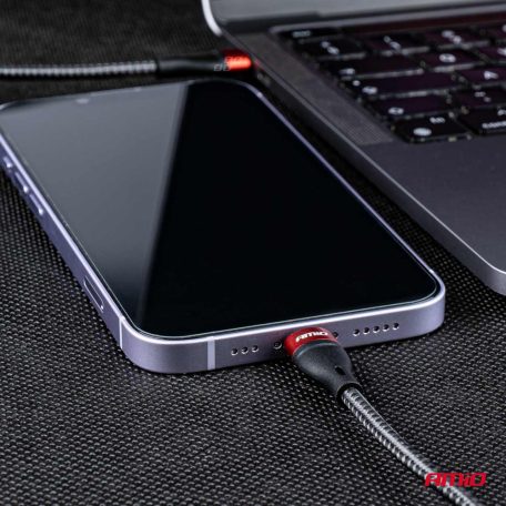 AMIO UC-19 USB-C+Lightning 200cm FullLINK kábel - 200cm - 2,4A