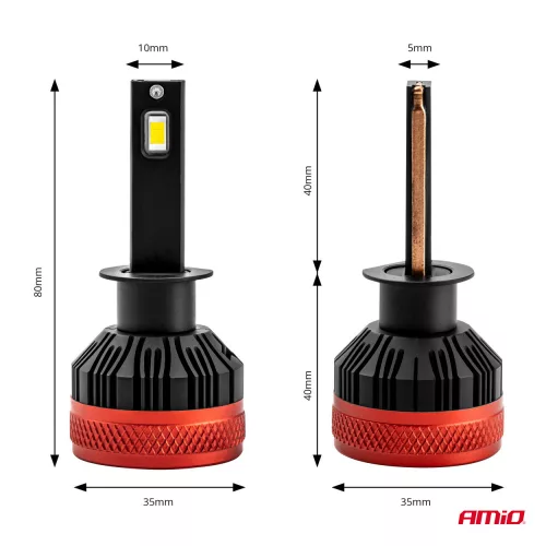 AMIO LED Headlight H1 X3 Series AMIO-02977