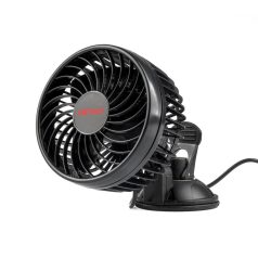   AMIO autós ventilátor tapadókoronggal 4,5" 12V PRÉMIUM