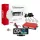 AMIO Einparkhilfe LED-Graf 3D 4 Sensor Silber