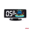 AMIO Einparkhilfe LED-GRAF 3D 8 Sensor Black "Gold" 18 mm