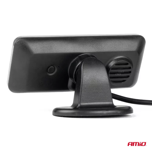 AMIO Einparkhilfe LED-GRAF 3D 8 Sensor Black "Gold" 18 mm
