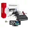 AMIO Einparkhilfe LED-Graf 3D 8 Sensor Weiß