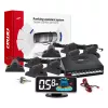 AMIO Einparkhilfe LED-GRAF 3D 88 Sensor Black Truck 19mm