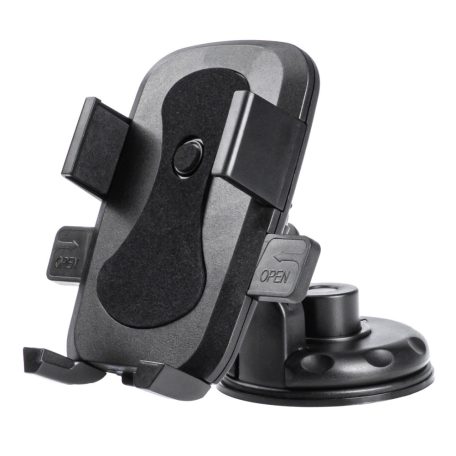 AMIO szélvédőre és műszerfalra szerelhető telefontartó PRÉMIUM