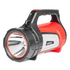   AMIO Taschenlampe und Suchscheinwerfer mit 10 Funktionen (vorne, hinten, seitlich), T6 COB-LED, 400 lm, 4200 mAh Akku, 7 Stunden Leuchtdauer (PREMIUM)