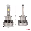 AMIO LED autó fényszóró izzó D2S D2R 6500K 8600LM 70W 9-16V XD PÁRBAN PRÉMIUM