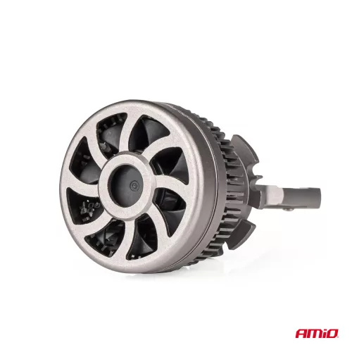 AMIO LED autó fényszóró izzó D2S D2R 6500K 8600LM 70W 9-16V XD PÁRBAN PRÉMIUM