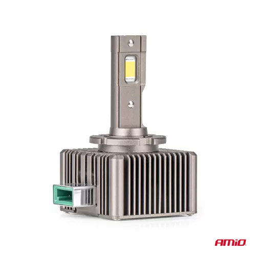 AMIO LED autó fényszóró izzó D3S 6500K 8600LM 70W 9-16V XD PÁRBAN PRÉMIUM