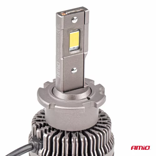 AMIO LED autó fényszóró izzó D4S D4R 6500K 8600LM 70W 9-16V XD PÁRBAN PRÉMIUM