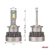 AMIO LED autó fényszóró izzó D4S D4R 6500K 8600LM 70W 9-16V XD PÁRBAN PRÉMIUM