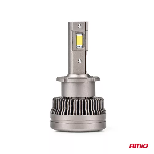 AMIO LED autó fényszóró izzó D4S D4R 6500K 8600LM 70W 9-16V XD PÁRBAN PRÉMIUM