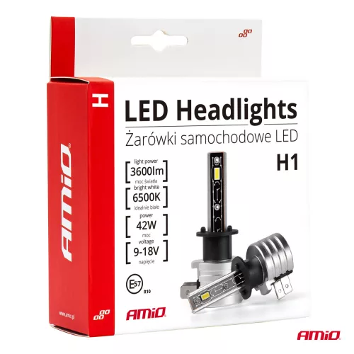 AMIO LED-Autoscheinwerferlampe H-MINI H1 PREMIUM