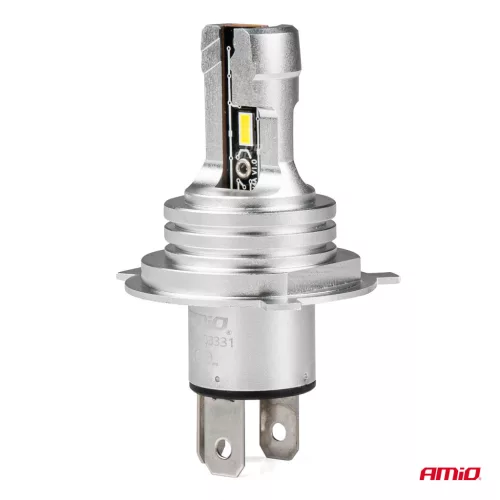 AMIO fényszóró izzó H-MINI H4 6500K PRÉMIUM