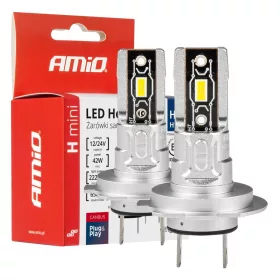 AMIO LED autó fényszóró izzó H-MINI H7 PRÉMIUM