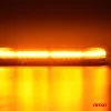 AMIO Blinklichtbrücke mit 48 gelben LEDs, magnetisch, verschraubbar, 12/24 V, 26 W