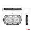 AMIO Blinklichtbrücke mit 48 gelben LEDs, magnetisch, verschraubbar, 12/24 V, 26 W
