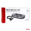 AMIO Blinklichtbrücke mit 48 gelben LEDs, magnetisch, verschraubbar, 12/24 V, 26 W