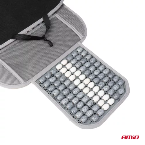 AMIO Sitzmatte mit Lendenwirbelstütze und Kopfstütze AMIO-03647