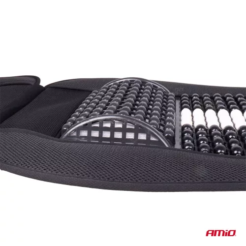 AMIO Sitzmatte mit Lendenwirbelstütze und Kopfstütze AMIO-03648