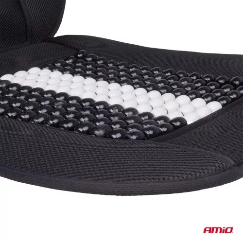 AMIO Sitzmatte mit Lendenwirbelstütze und Kopfstütze AMIO-03648