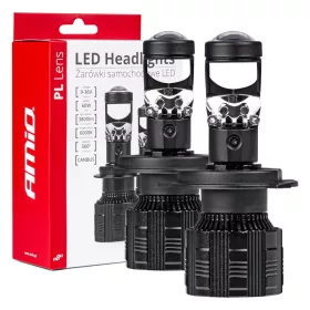 AMIO LED-Scheinwerfer H4 PL Lens-Serie AMIO-03667