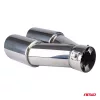 AMIO Auspuffendrohr, doppelt verchromt, säurebeständiger Edelstahl 04062