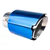 AMIO Auspuffendrohr aus blauem, säurebeständigem Edelstahl 04066