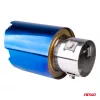 AMIO Auspuffendrohr aus blauem, säurebeständigem Edelstahl 04066