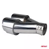 AMIO Auspuffendrohr, doppelt verchromt, säurebeständiger Edelstahl 04068 PREMIUM