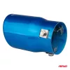 AMIO Auspuffendrohr aus blauem, säurebeständigem Edelstahl 04072