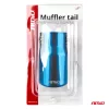 AMIO Auspuffendrohr aus blauem, säurebeständigem Edelstahl 04072