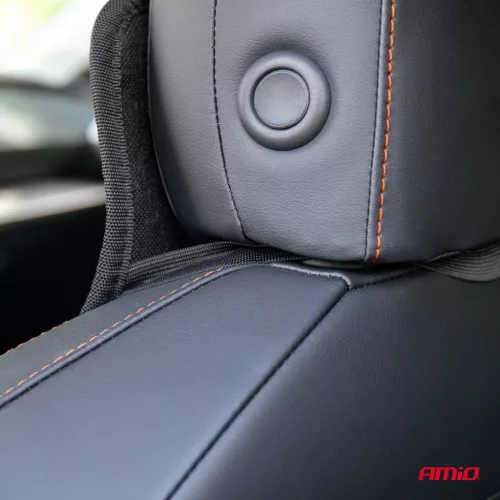 AMIO Sitzmatte mit Lendenwirbelstütze 45 x 120 cm, CSM-16 AMIO-04429