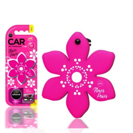 FLOWER POWER Pink Blossom virág autóillatosító