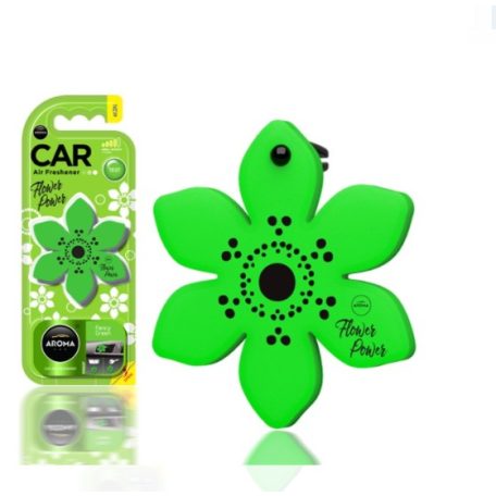 FLOWER POWER Fancy Zöld virág autóillatosító