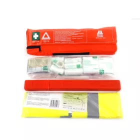   AMIO COMBI PLUS Erste-Hilfe-Set mit Warndreieck und Warnweste