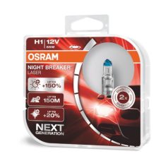   OSRAM H1 halogén izzók 12V 55W P14,5s NIGHT BREAKER LASER + 150% / 2 db./